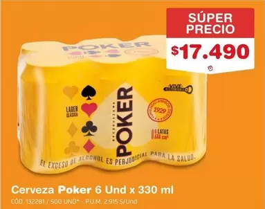 Lager - Cerveza Poker