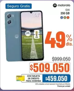 Motorola - G06 256 GB