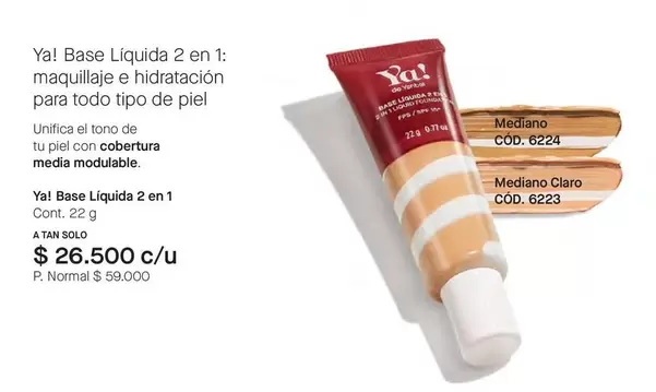 Piel - Base Líquida 2 en 1