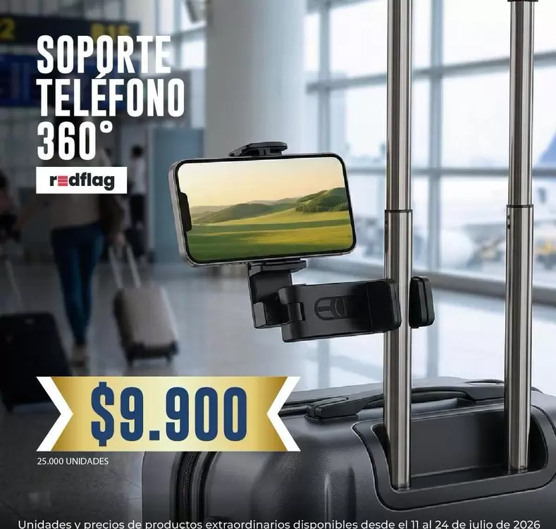 SOPORTE TELEFONO 360°