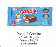 Gansito - Ponqué