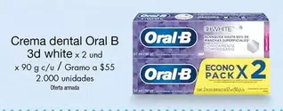 Oral B - Crema dental 3d white