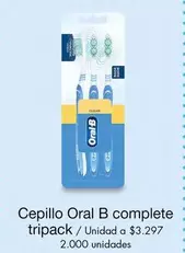 Oral B - Cepillo  complete tripack