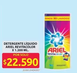 Ariel - DETERGENTE LÍQUIDO REVITACOLOR