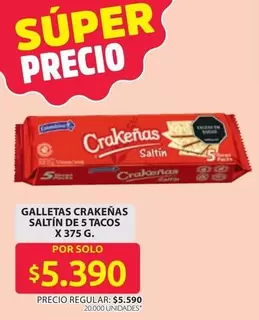 Crakeñas - Galletas Saltin