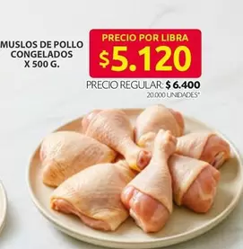 Libra - MUSLOS DE POLLO CONGELADOS