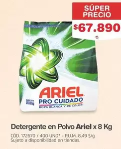 Ariel - Detergente en Polvo