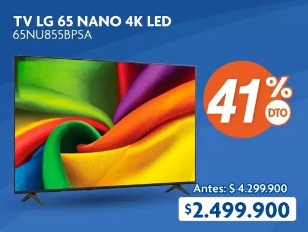 LG - TV 65 NANO 4K LED 65NU855BPSA