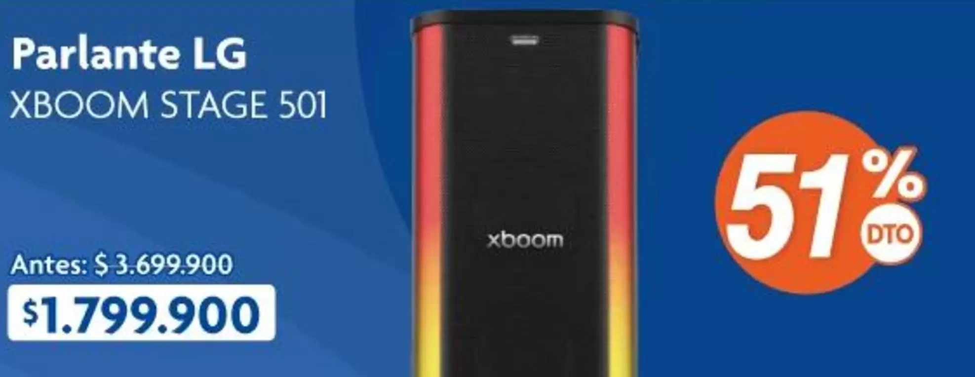 LG - XBOOM STAGE 501