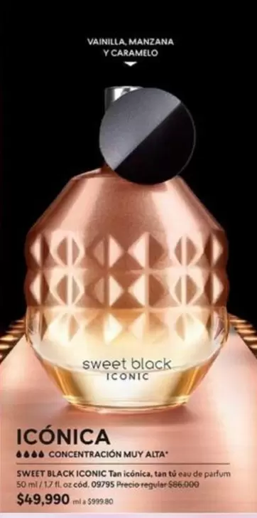 sweet black - SWEET BLACK ICONIC Tan Icónica, tan 50 ml eau de parfum