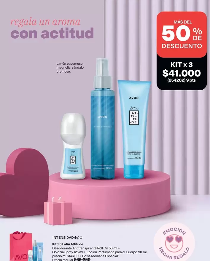 Avon - Kit x 3 Attitude