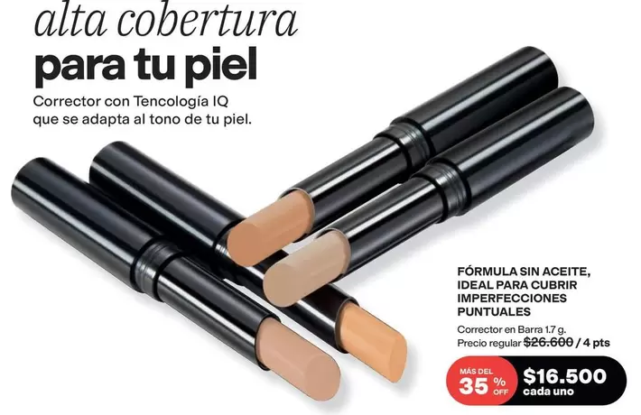 Piel - Corrector con Tencologia IQ