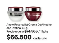 Anew - Reversalist Crema Día/Noche con Protinol