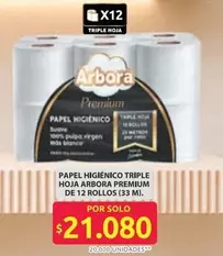 Premium - PAPEL HIGIÉNICO TRIPLE HOJA