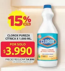 Clorox - CLOROX PUREZA CÍTRICA
