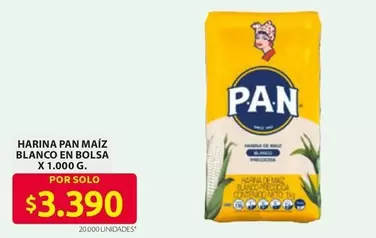 Harina de Maíz Blanco