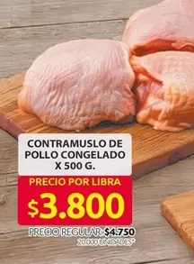 Libra - CONTRAMUSLO DE POLLO CONGELADO