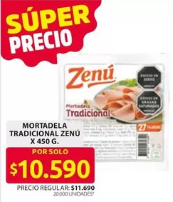 Zenú - Mortadela Tradicional