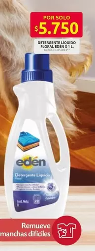 Eden - Detergente Liquido Floral