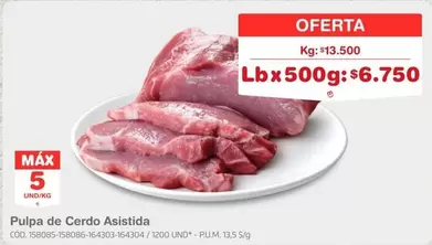 Pulpa de Cerdo Asistida