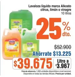 Alkosto - Lavaloza líquido