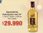 Antioqueño - Aguardiente real 24°