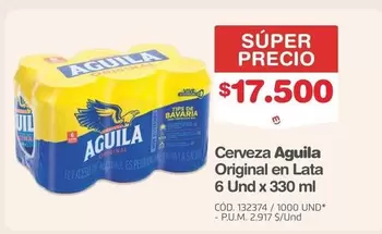 Águila - Cerveza Original en Lata