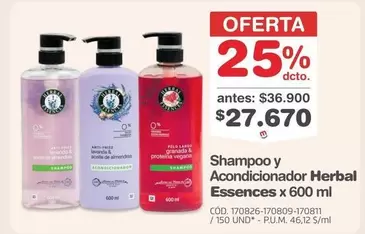 Herbal Essences - Shampoo y Acondicionador