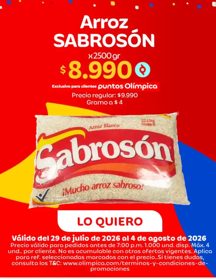 Sabrosón - Arroz
