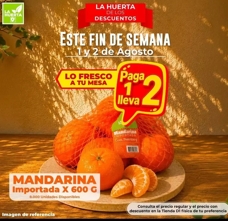 La Huerta - MANDARINA IMPORTADA