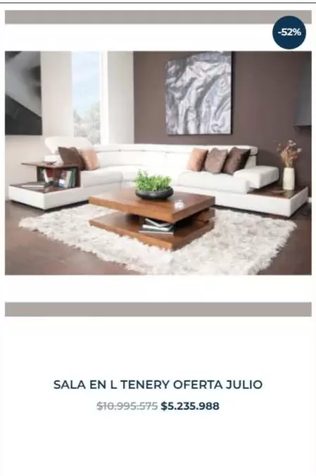 Tenery - SALA EN L