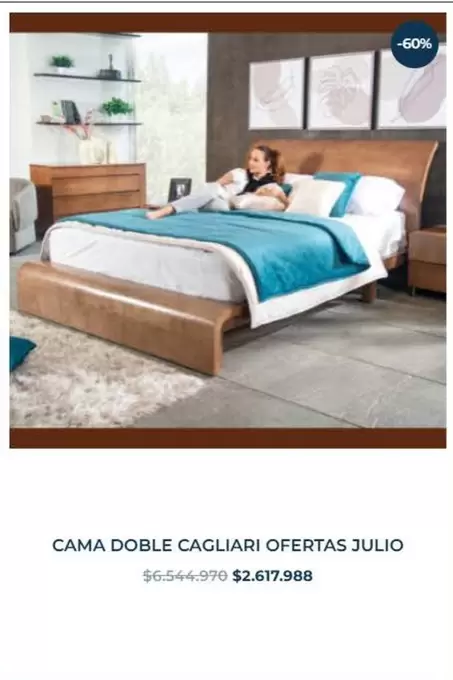CAMA DOBLE CAGLIARI