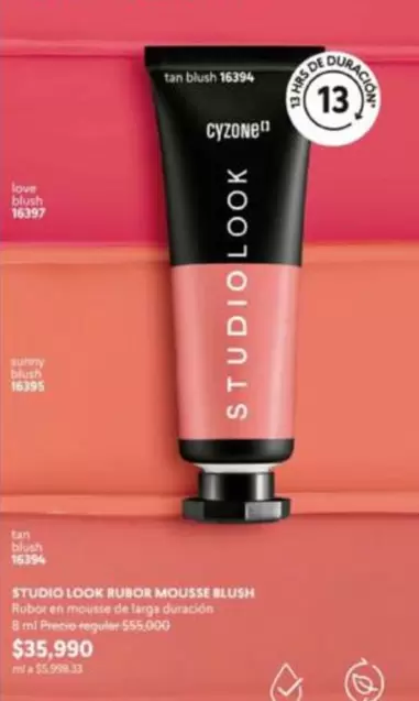 Love - STUDIO LOOK Rubor Mousse Blush (tan blush 16394)