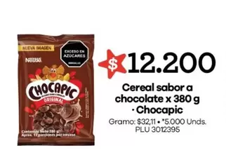 Nestlé - Cereal sabor a chocolate x 380 g