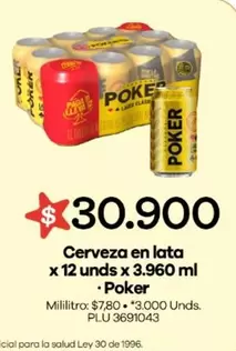 Cerveza en lata