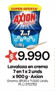 Axion - Lavaloza en crema 7 en 1