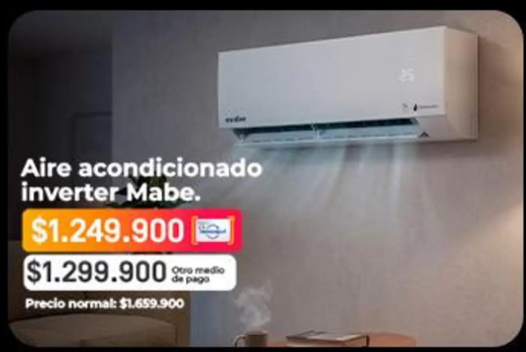 Mabe - Aire acondicionado inverter