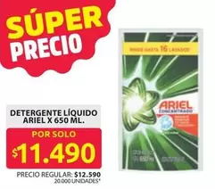 Ariel - Detergente L
uevo