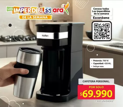 Hoffen - CAFETERA PERSONAL