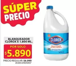 Clorox - BLANQUEADOR