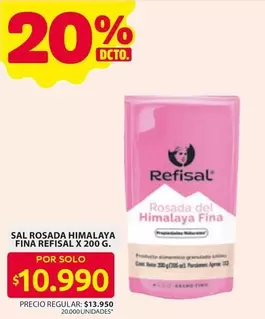 Refisal - SAL ROSADA HIMALAYA FINA