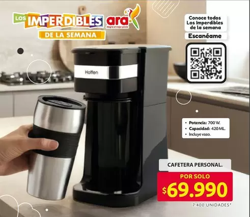 Hoffen - CAFETERA PERSONAL