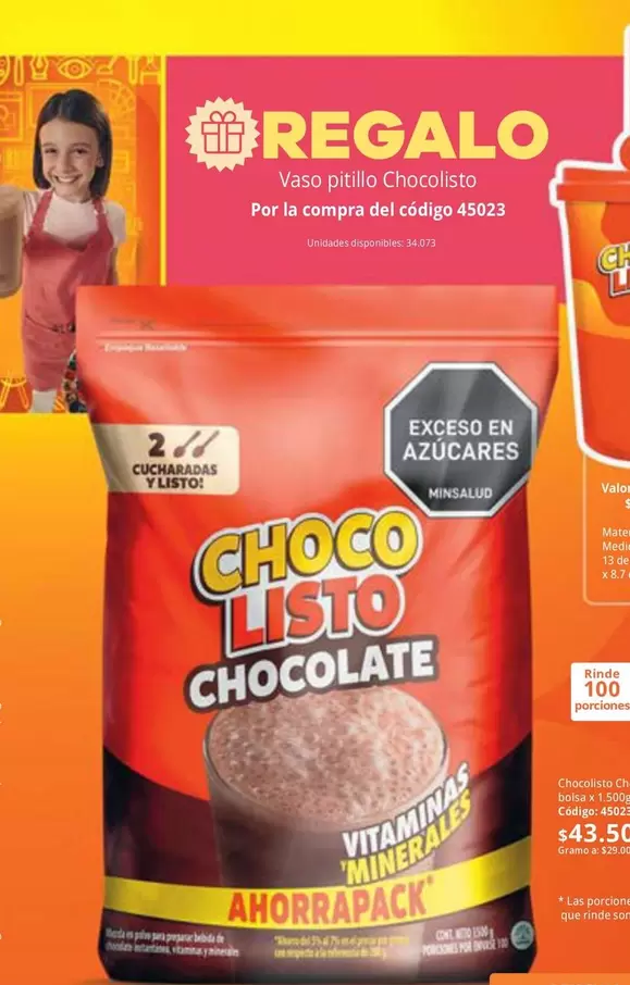 Chocolisto - Choco Listo Chocolate