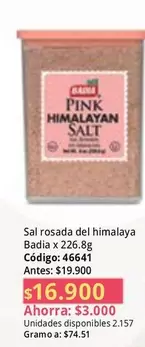 Badia - Sal rosada del himalaya