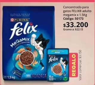 Felix - Concentrado para gatos FELIX® Adulto megamix