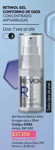 Piel - RETINOL GEL CONTORNO DE OJOS CONCENTRADO ANTIARRUGAS
