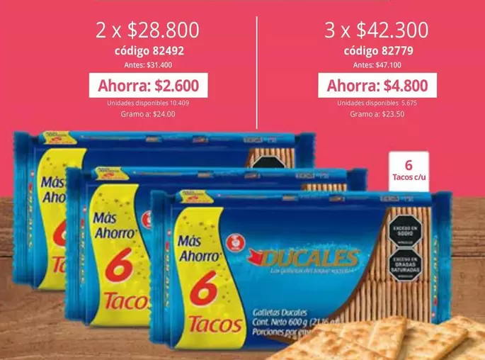 Dulcales - DULCALES 6 Tacos