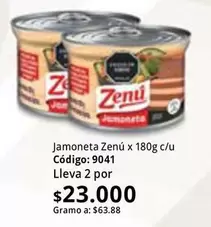 Zenú - Jamoneta 9041