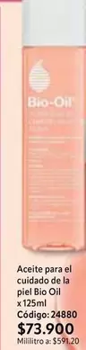 Bio Oil - Aceite para el cuidado de la piel  x125ml Código: 24880