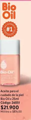 Bio Oil - Aceite para el cuidado de la piel  x 25ml Código: 26051